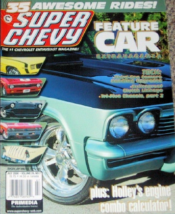 SUPER CHEVY 2000 JULY - FRAME RESTORATION